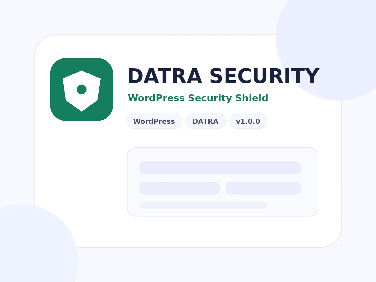 پیش‌نمایش داترا سکوریتی